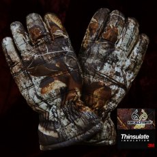 画像1: カモ シンサレート ウォータープルーフ アウトドアグローブ/Camo Hunting Gloves Waterproof, 40g Thinsulate® (1)