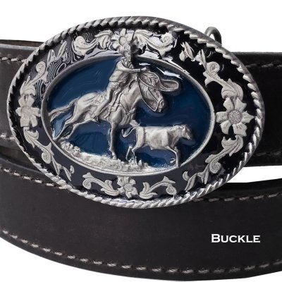 画像1: シスキュー ウエスタン ベルト バックル アメリカン カウボーイ /Siskiyou Belt Buckle Cowboy