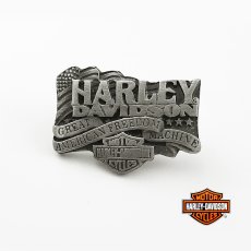 画像1: ハーレーダビッドソン グレイト アメリカン フリーダム マシーン ピンバッジ/Harley Davidson Pins GREAT AMERICAN FREEDOM MACHINE (1)