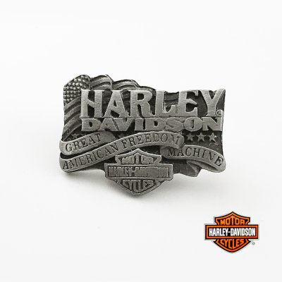 画像1: ハーレーダビッドソン グレイト アメリカン フリーダム マシーン ピンバッジ/Harley Davidson Pins GREAT AMERICAN FREEDOM MACHINE