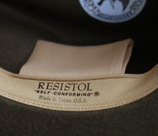 画像3: レジストル NRA アウトドア ウールハット（ローデン・ブラウン）ハンティングライセンスポケットつき/Resistol NRA NATIONAL RIFLE ASSOCIATION OF AMERICA Outdoor Hat Loden (3)