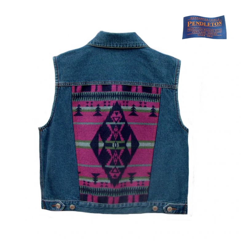 ペンドルトン デニム ベスト レディース Pendleton Denim Vest レディースウェア