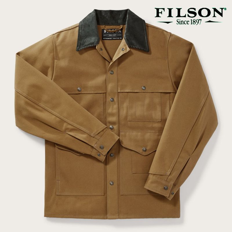 フィルソン キャンバス クルーザー ジャケット（ウォームタン）L/Filson Canvas Cruiser Jacket(Warm Tan)