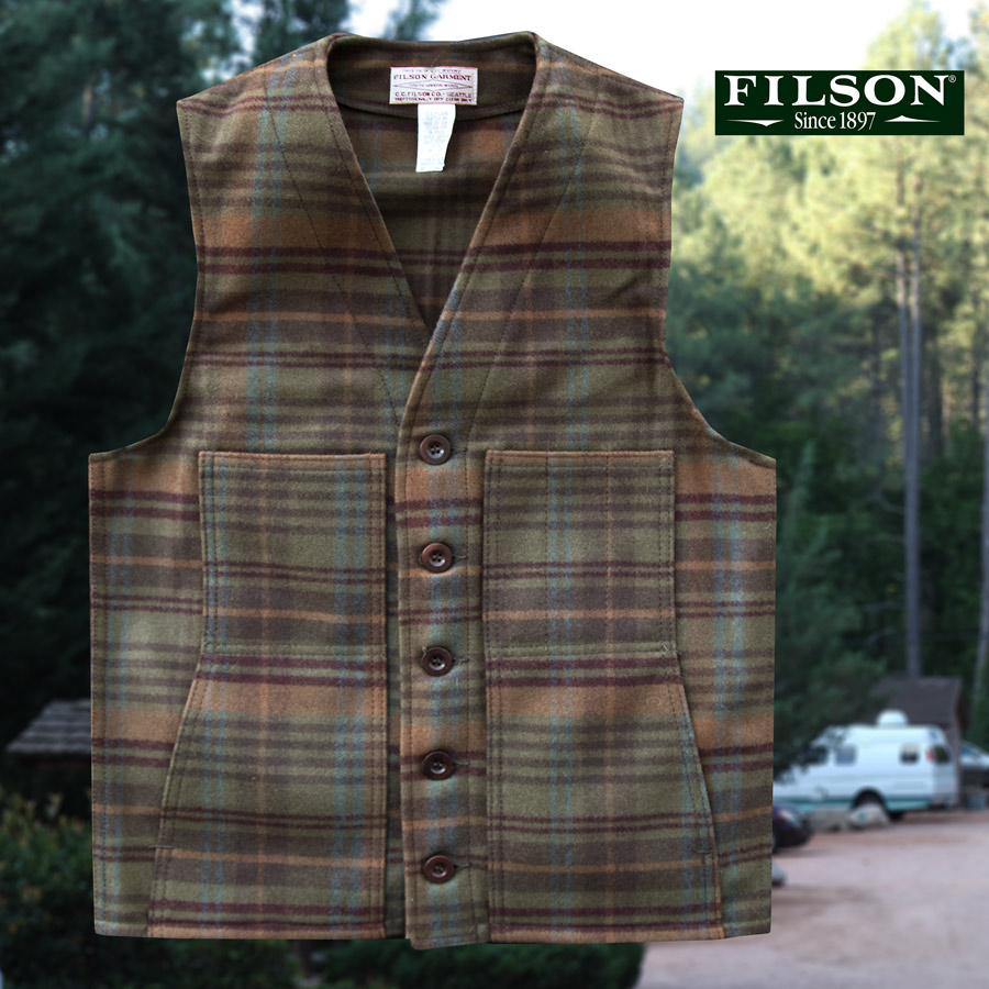 フィルソン　マッキーノ ウールベスト　Mackinaw Wool Vest