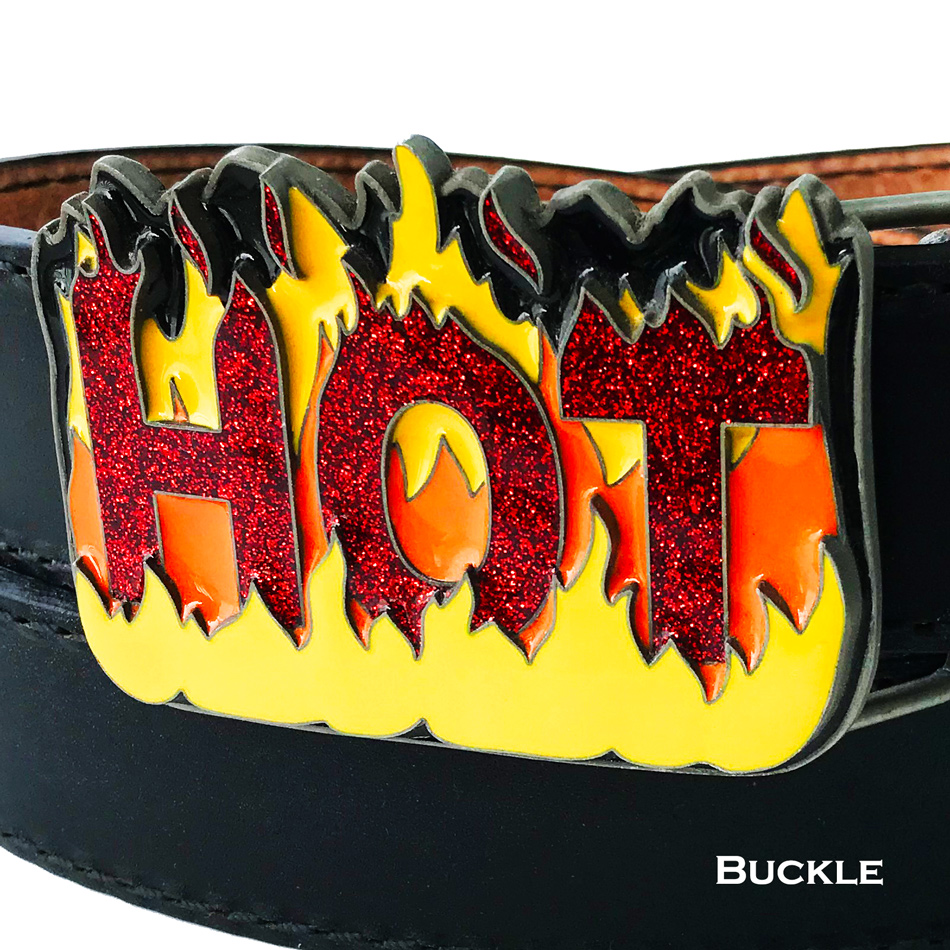 シスキュー ベルト バックル ホット ファイヤー/Siskiyou Belt Buckle HOT 